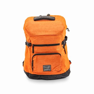 Al Madina Logo Backpack-Orange